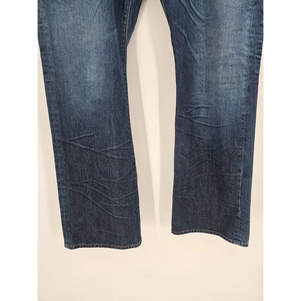 True Religion Jeans Men's Sz 40‎  Billy Flap Pocket Blue Denim Relaxed Bootcut